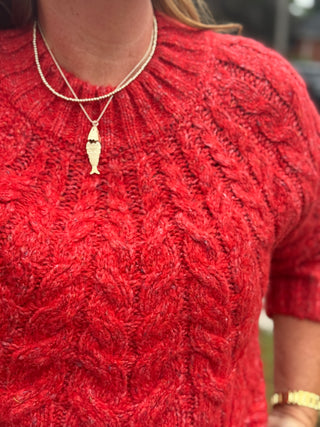 Hatley Dylan Cable Knit Pullover