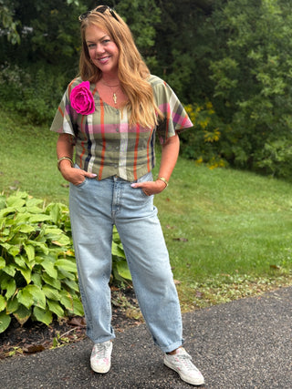 Eve Gravel Mavia Top