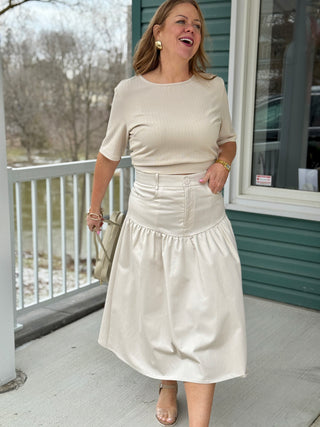 Eve Gravel Kerry Skirt