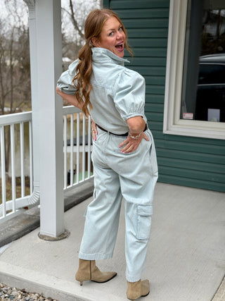 Melissa Nepton Azeli Denim Blouse