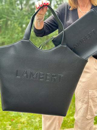 Lambert Sheila Black Tote