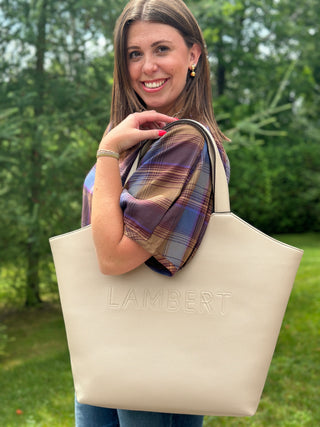 Lambert Sheila Almond Tote