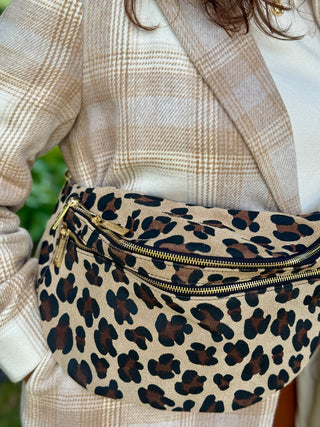 Mathilde Perez Leopard Crossbody Bag