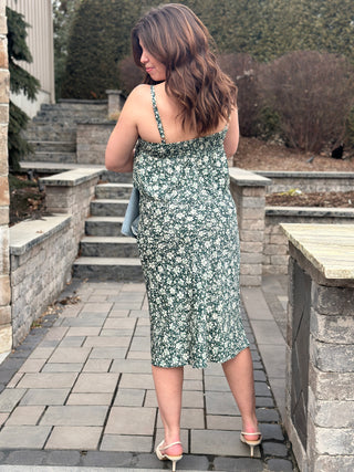 Gentle Fawn Mae Tank in Green Palm Ditsy