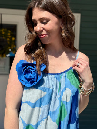 FRNCH Andaman Water Lily Dress