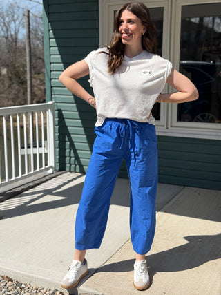 Jennifer Glasgow Electra Pant in Sapphire