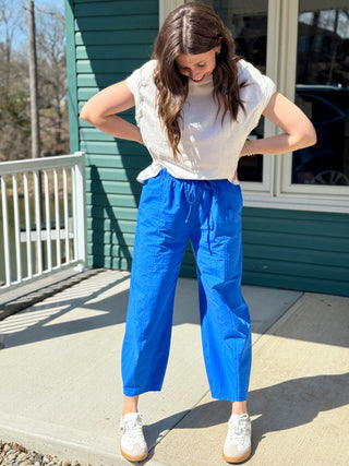 Jennifer Glasgow Electra Pant in Sapphire