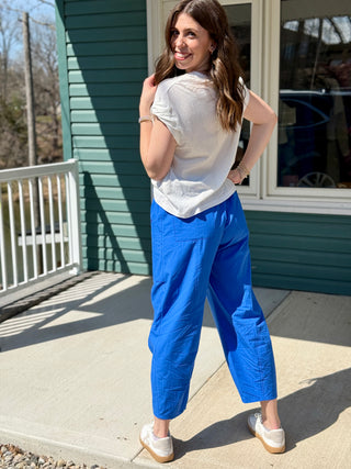 Jennifer Glasgow Electra Pant in Sapphire