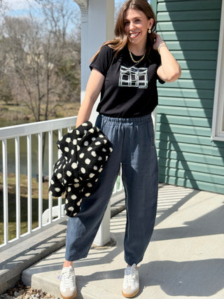 Brunette The Label Cafe Brunette Paris Tee