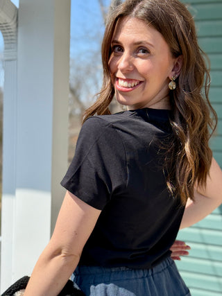 Brunette The Label Cafe Brunette Paris Tee