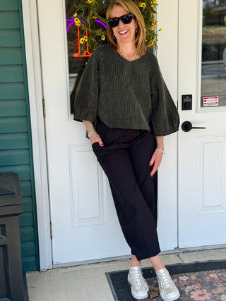 Jennifer Glasgow Electra Pant in Black