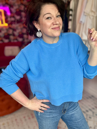 Gentle Fawn Capri Blue Echo Sweater