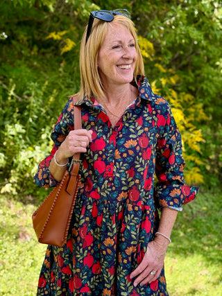 Poplin & Co. Pomegranates Dress