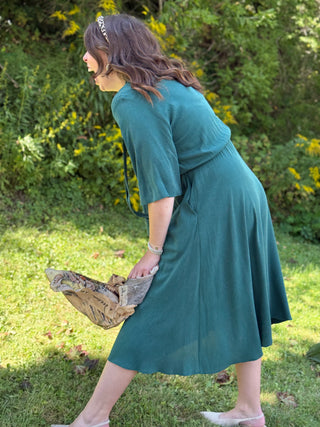 Marigold Bianca Dress in Green