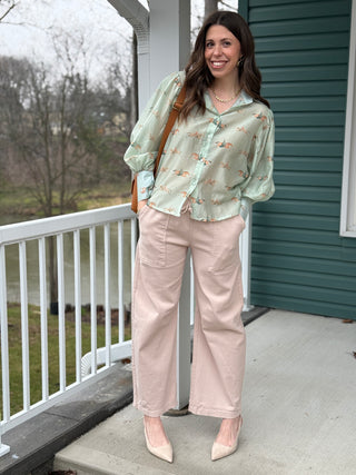 Astrid Pisa Pant in Rosewood