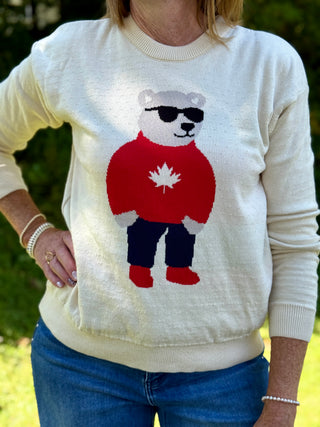 Canada Knitwear Cool Bear Sweater