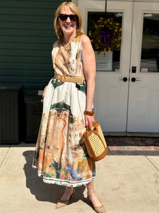 Astrid Ferragamo Dress in Cream