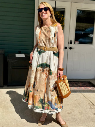Astrid Ferragamo Dress in Cream