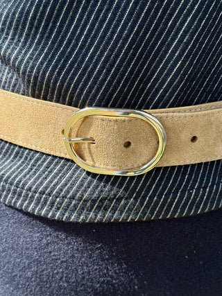 Brave Leather Medora Belt in Olivetta