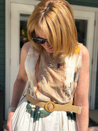 Astrid Ferragamo Dress in Cream