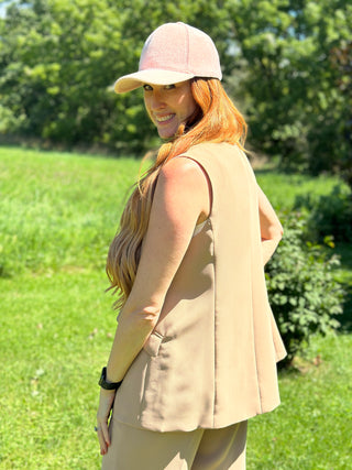 Gentle Fawn Bailey Vest in Cashew