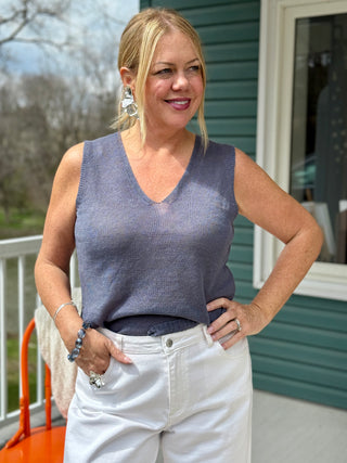 Naïf June Linen Knit Tank
