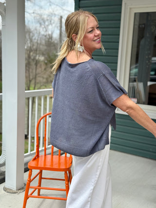 Naïf Kimmy Linen Knit Pullover