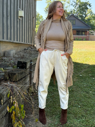 Lyla + Luxe Ziggy Fringe Coatigan
