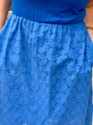 Tangente Primrose Royal Mixed Dress