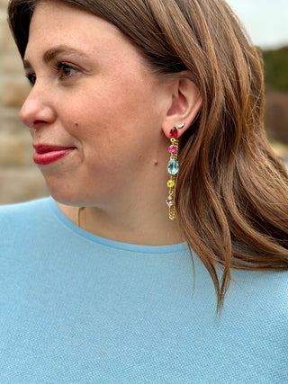 Dana Crystal Earrings