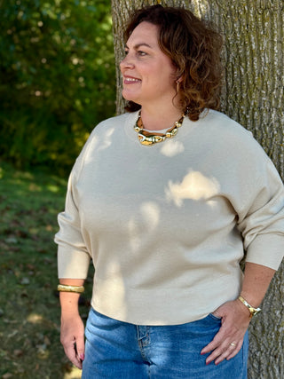 Gentle Fawn Alfie Pullover in Heather Oat