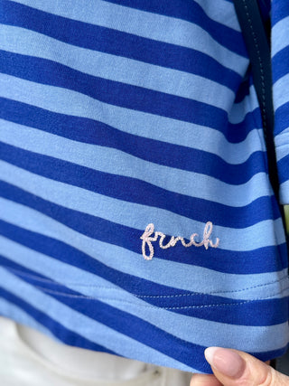 FRNCH Pasquale Striped Top