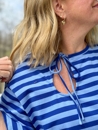 FRNCH Pasquale Striped Top