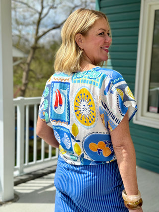Marigold Candice Sicilia Top