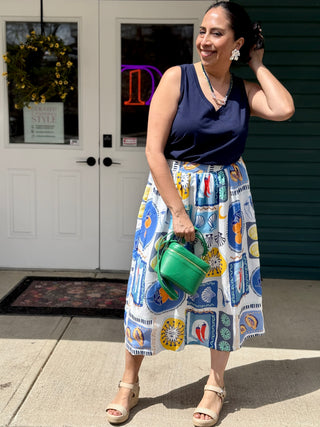 Gentle Fawn Gisele Tank in Navy