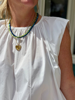 FRNCH Caloggero Crisp White Shirt