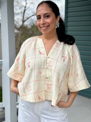 FRNCH Alessandro Summer Icons Top
