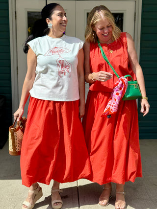 FRNCH Costabile Maxi Balloon Skirt