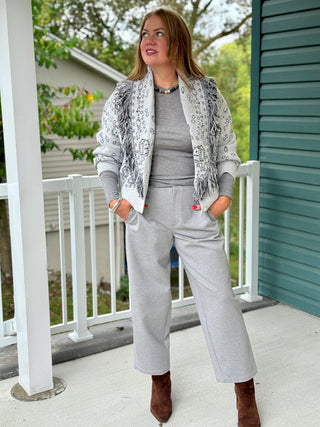Lyla + Luxe Zoe Fringed Cardi Jacket