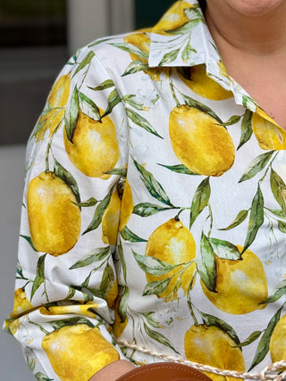 Astrid Molly Lemon Dress