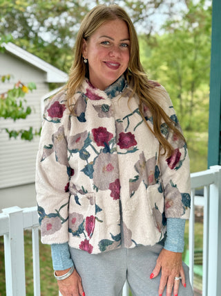 Pure Essence Floral Jacket