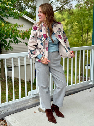 Pure Essence Floral Jacket