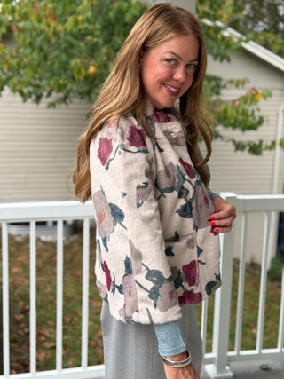 Pure Essence Floral Jacket