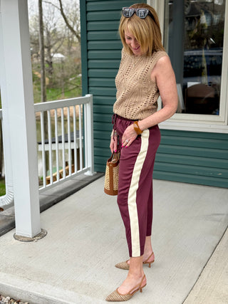 Bodybag By Jude Calypso Pants in Raisin
