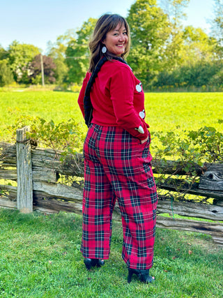 Allison Wonderland Plaid Katherine Pant