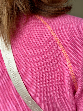 Follow Your Heart Pullover: Agave & Tangerine