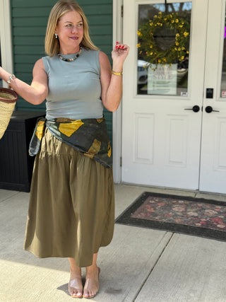 Paper Label Evita Skirt
