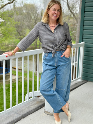 Pure Essence Pinstripe Shirt
