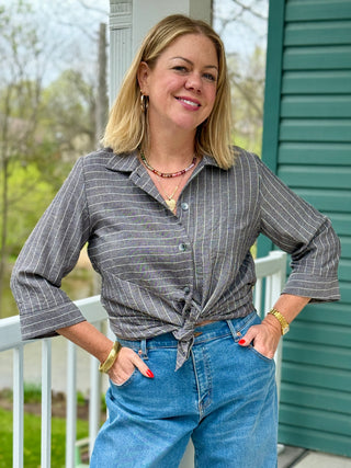 Pure Essence Pinstripe Shirt