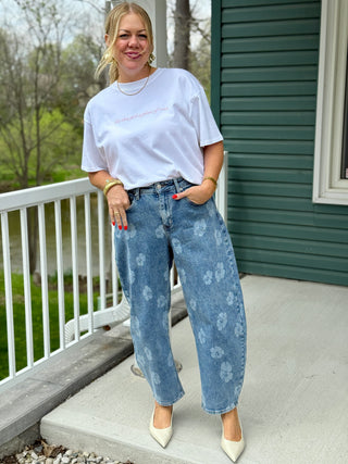 Yoga Denim Karlie Barrel Jean